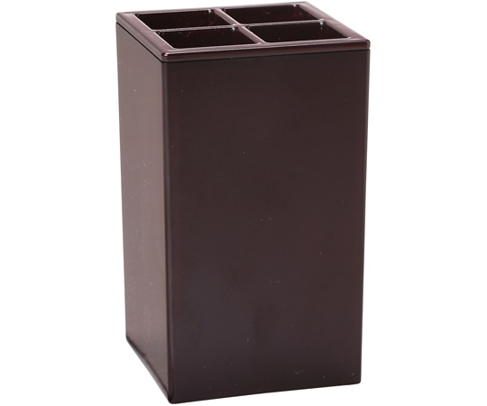 福井クラフト はぶらし立て(角)エンジフラット 81014740 1個（ご注文単位1個）【直送品】