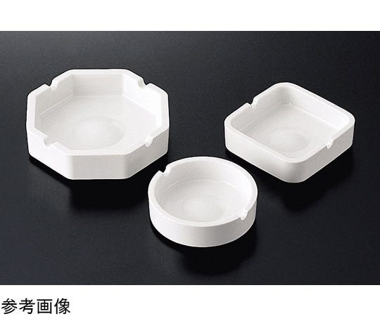 福井クラフト DX丸灰皿 アイボリ白 81032600 1個（ご注文単位1個）【直送品】
