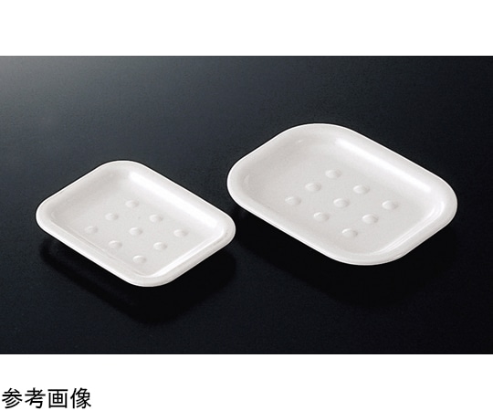 福井クラフト ディンプル石鹸皿大アイボリー白 81032287 1個（ご注文単位1個）【直送品】