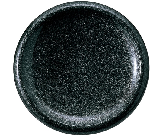 福井クラフト 新A150丸寿司皿 黒 パール 12015320 1個（ご注文単位1個）【直送品】