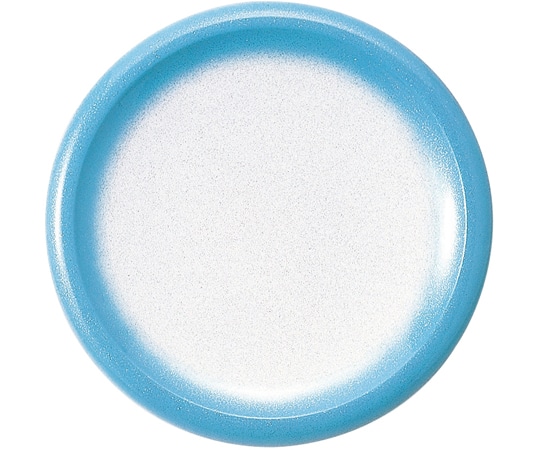 福井クラフト 新A150丸寿司皿 水色 パールぼかし 12015490 1個（ご注文単位1個）【直送品】