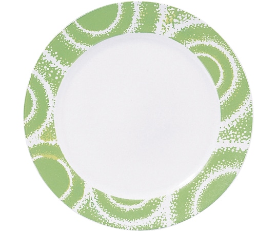 福井クラフト A160丸寿司皿 光輪 若葉 12020680 1個（ご注文単位1個）【直送品】