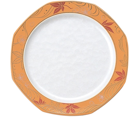 福井クラフト A隅丸八角皿 立田川アクア 山吹 12022810 1個（ご注文単位1個）【直送品】