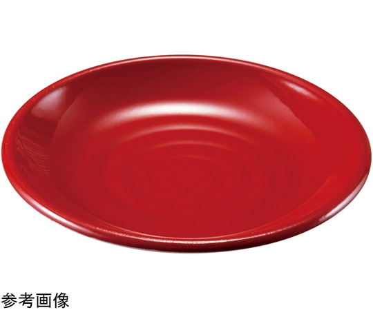 福井クラフト ABS醤油皿(中)朱 φ10 50262170 1個（ご注文単位1個）【直送品】