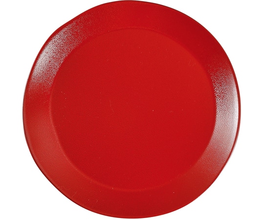 福井クラフト 26cm 波渕そば皿 朱 ゆず天目 45151808 1個（ご注文単位1個）【直送品】