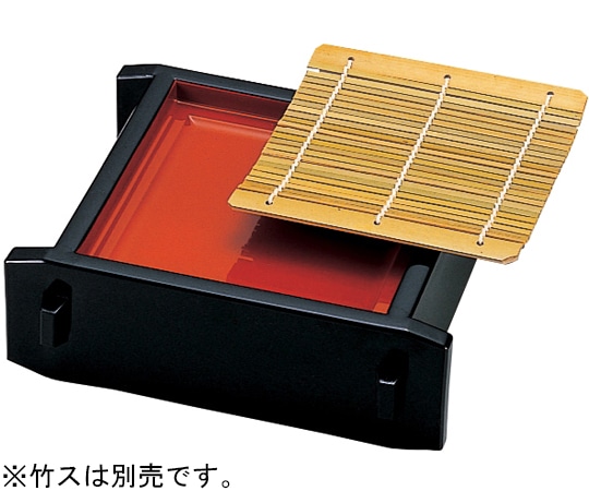 福井クラフト ミニセイロ 黒内朱(本体) 45210110 1個（ご注文単位1個）【直送品】