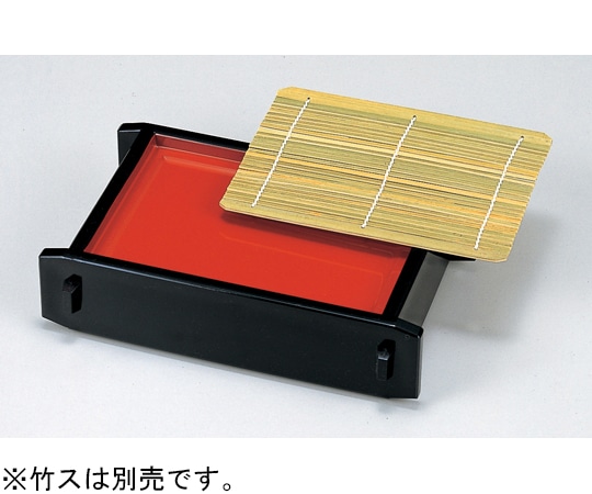 福井クラフト 長角セイロ 黒内朱(本体) 45210120 1個（ご注文単位1個）【直送品】