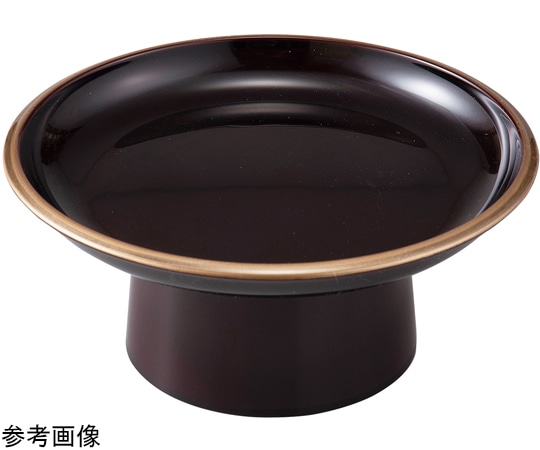 福井クラフト 5寸 丸三宝 漆調溜天金 51272481 1個（ご注文単位1個）【直送品】