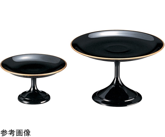 福井クラフト 5.5寸 高月盛皿 黒天金 51023090 1個（ご注文単位1個）【直送品】