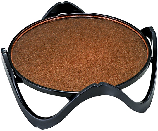 福井クラフト 盆情盛器 梅型足付梨地天黒/(黒) 55008400 1個（ご注文単位1個）【直送品】