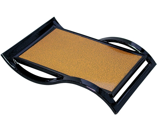 福井クラフト ウエーブ盛器 金姫子/黒乾漆 15158720 1個（ご注文単位1個）【直送品】