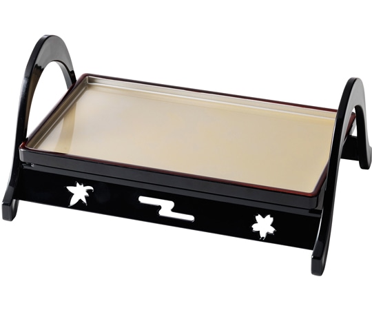 福井クラフト 夢まくら長角皿 黄金銀彩天べっ甲 55204400 1個（ご注文単位1個）【直送品】