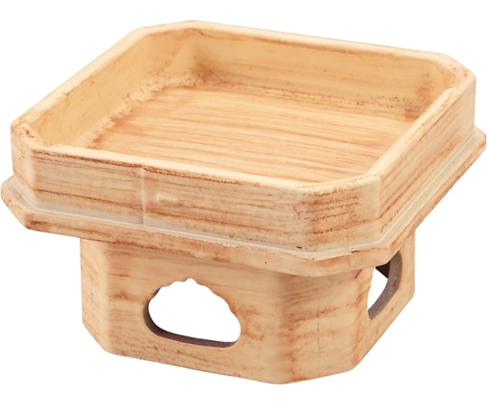 福井クラフト ミニ三宝 白木 51020921 1個（ご注文単位1個）【直送品】