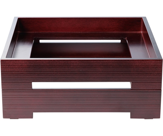 福井クラフト 9点プレート用木枠乱筋栃 51019290 1個（ご注文単位1個）【直送品】