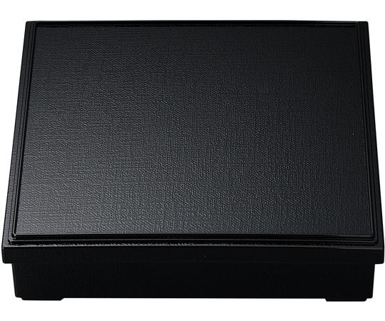 福井クラフト 8.5寸 布目松花堂黒内黒(親蓋) 24152725 1個（ご注文単位1個）【直送品】