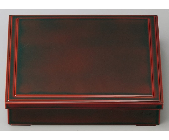 福井クラフト 8.5寸 雅松花堂 溜(蓋・親) 21010935 1個（ご注文単位1個）【直送品】