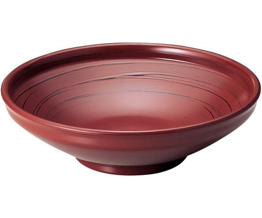 福井クラフト 8.5寸 ふる里鉢 うず根来 45015180 1個（ご注文単位1個）【直送品】