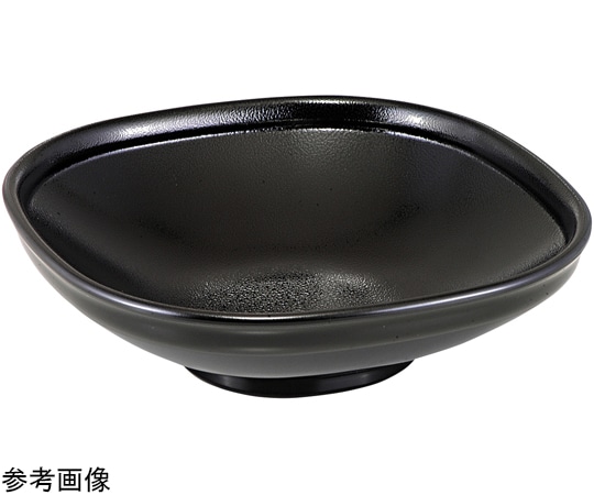 福井クラフト 6.5寸 角ふるさと鉢 ゆず天目 45023340 1個（ご注文単位1個）【直送品】