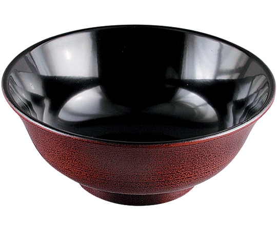 福井クラフト A6寸 ラーメン丼 溜ハジキ刷毛目 33101560 1個（ご注文単位1個）【直送品】