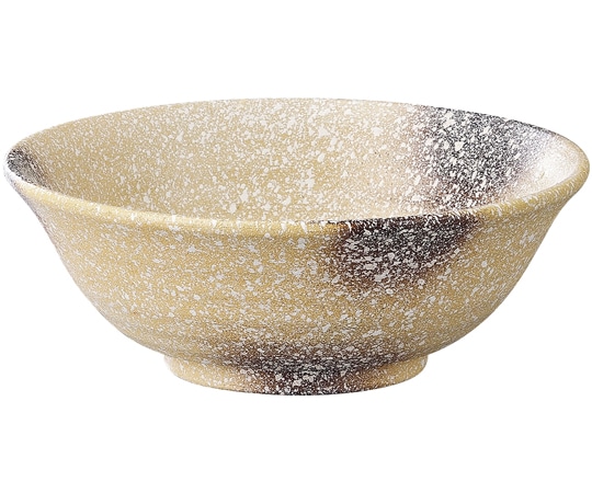 福井クラフト 19.6cm 超耐熱うどん鉢 志野 45023790 1個（ご注文単位1個）【直送品】