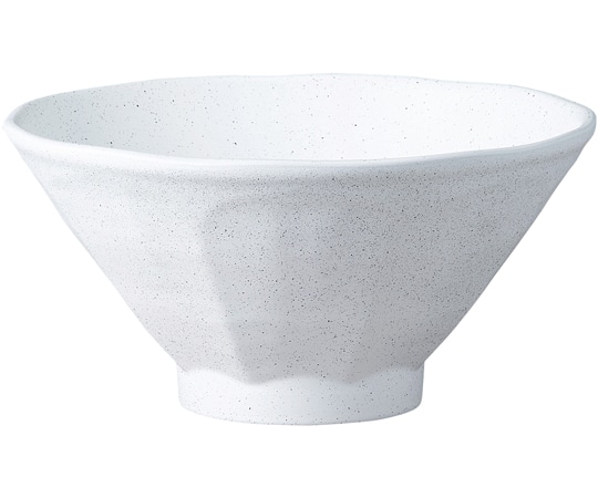 福井クラフト PBT・A立はつり麺鉢 総白粉引 30048940 1個（ご注文単位1個）【直送品】