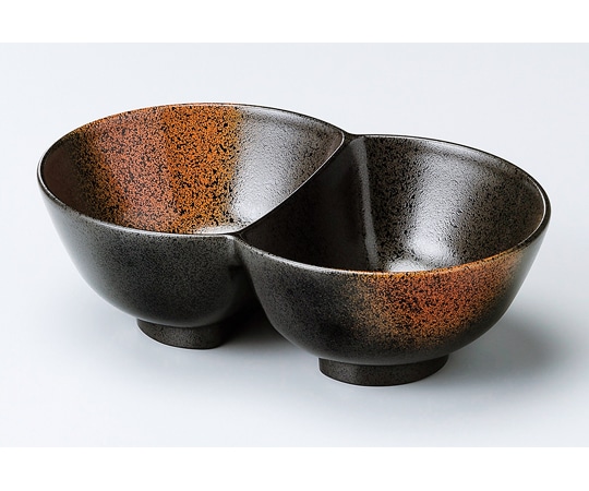 福井クラフト 255ツイン丼 焼きしめ 42012690 1個（ご注文単位1個）【直送品】