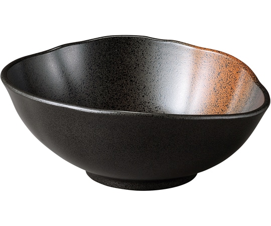 福井クラフト 8寸 吉野鉢 焼き締 51353490 1個（ご注文単位1個）【直送品】