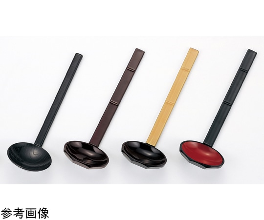 福井クラフト ABS木目しゃもじ(こげ茶)OM 48140810 1個（ご注文単位1個）【直送品】