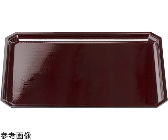 福井クラフト 尺8 隅切木目盆 新溜SL 17415770 1個（ご注文単位1個）【直送品】