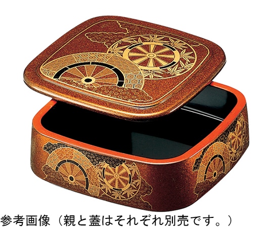 福井クラフト 三味胴8寸 梨地御所車(蓋) 67020620 1個（ご注文単位1個）【直送品】