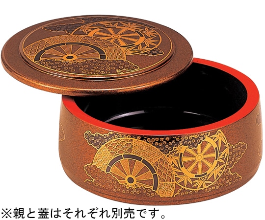 福井クラフト DXちらし 梨地御所車(蓋) 71020131 1個（ご注文単位1個）【直送品】