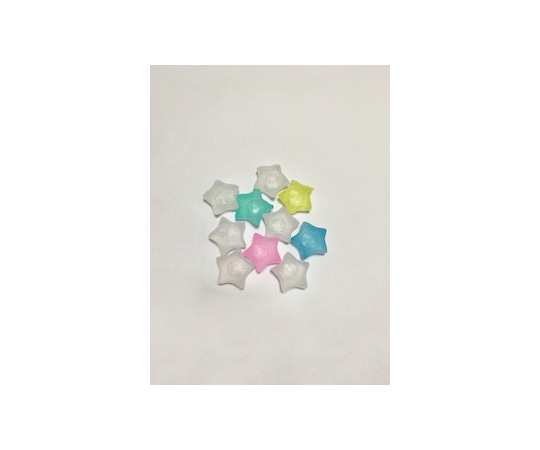サンセール クリスタルスターアイス 10p 白・他4色 sk-0023 1セット（ご注文単位1セット）【直送品】