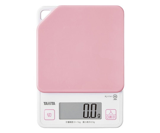 タニタ デジタルクッキングスケール ストロベリーピンク KJ-114-PK 1個（ご注文単位1個）【直送品】