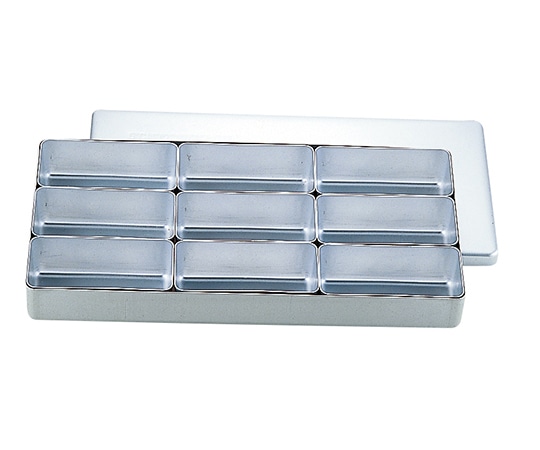 エムテートリマツ アルミ検食箱 C型  1個(ご注文単位1個)【直送品】