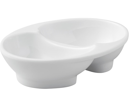 福井クラフト 14.5 ツイン小鉢 白グロス 83361190 1個（ご注文単位1個）【直送品】