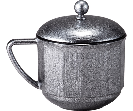 福井クラフト TAトッティーダイヤカップ(蓋親)銀梨地内黒 30048010 1個（ご注文単位1個）【直送品】