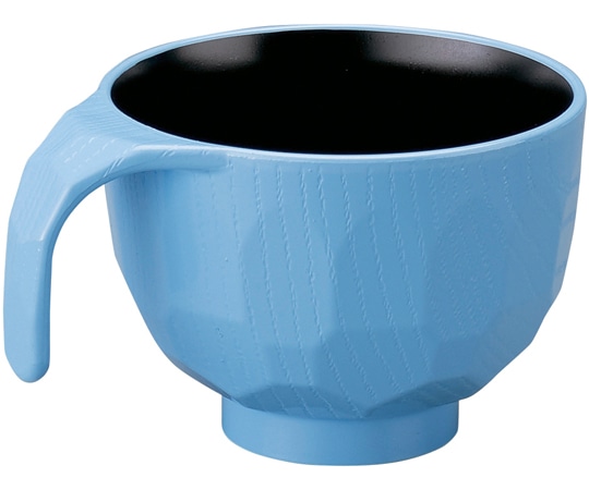 福井クラフト 耐Aトッティー亀甲椀 青内黒 90032242 1個（ご注文単位1個）【直送品】