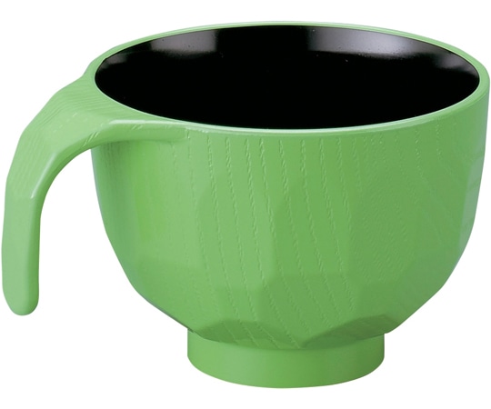 福井クラフト 耐Aトッティー亀甲椀 緑内黒 90032241 1個（ご注文単位1個）【直送品】