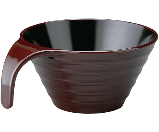 福井クラフト 耐Aトッティーリップル椀 新溜内黒 17000510 1個（ご注文単位1個）【直送品】