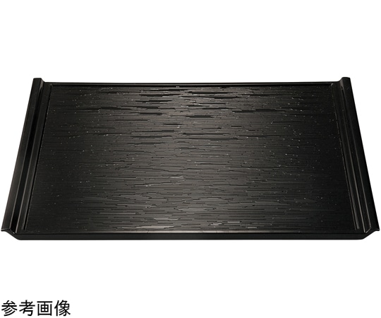 福井クラフト 尺3 ヘギ目フライト盆 黒SL 11992471 1個（ご注文単位1個）【直送品】