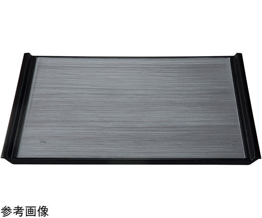 福井クラフト 尺4 ヘギ目フライト盆 グレイウッド天黒弱SL 11992488 1個（ご注文単位1個）【直送品】