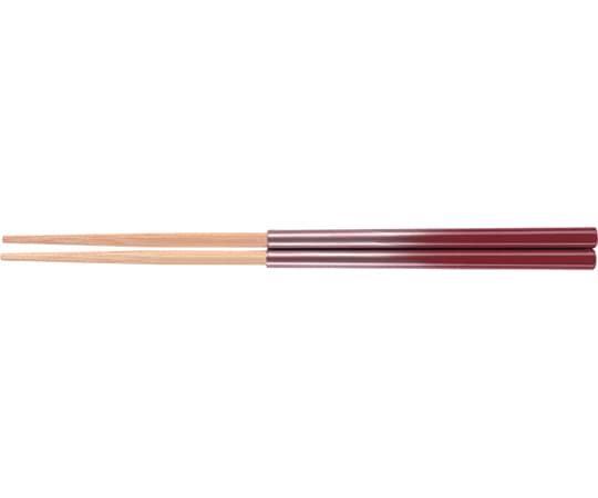 福井クラフト PBT22.5cm フレッシュ箸 朱銀霞(本体 90032704 1個（ご注文単位1個）【直送品】