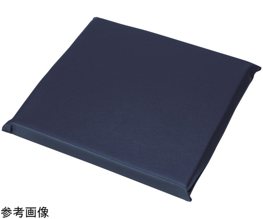 福井クラフト 50cm レザー座布団(大)紺 11004056 1個（ご注文単位1個）【直送品】