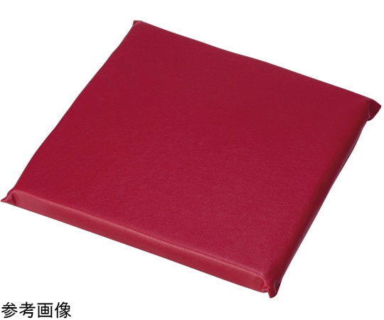 福井クラフト 50cm レザー座布団(大)赤 11002780 1個（ご注文単位1個）【直送品】