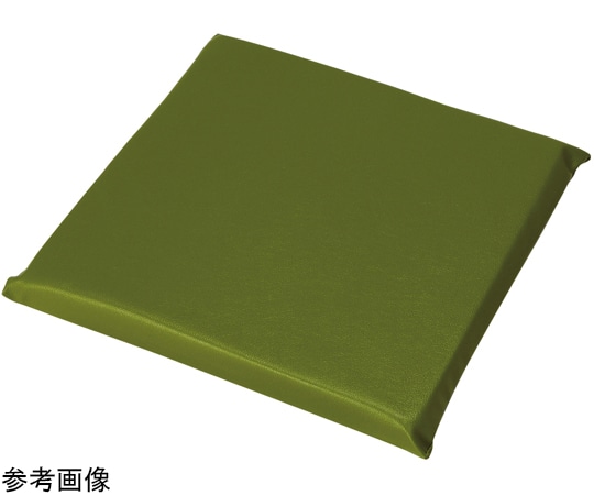 福井クラフト 50cm レザー座布団(大)うぐいす 11002800 1個（ご注文単位1個）【直送品】