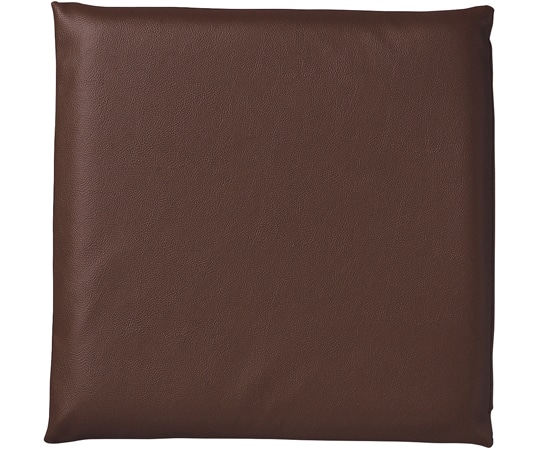 福井クラフト 50cm レザー座布団カバー チョコ 11007671 1個（ご注文単位1個）【直送品】