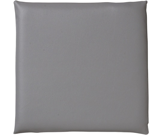 福井クラフト 50cm レザー座布団カバー グレー 11007681 1個（ご注文単位1個）【直送品】