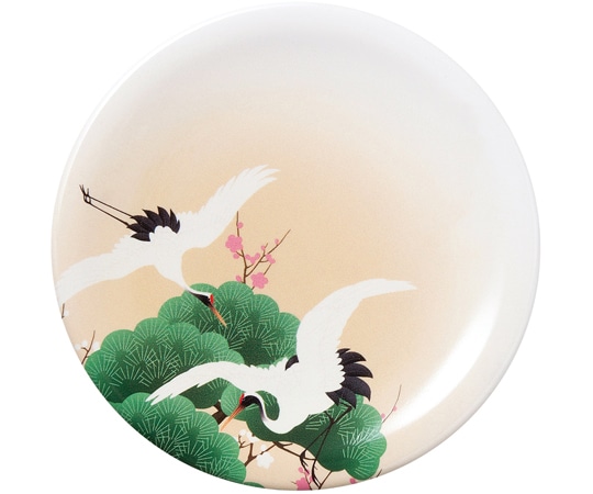 福井クラフト A150寿司皿 松鶴 74012250 1個（ご注文単位1個）【直送品】