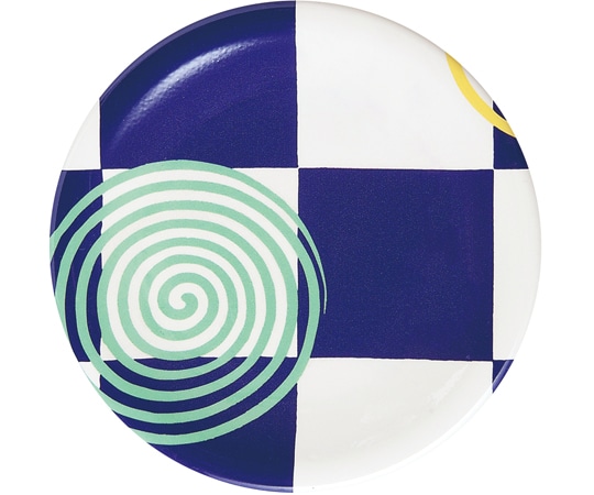 福井クラフト A150寿司皿 寿市松 青 74012120 1個(ご注文単位1個)【直送品】