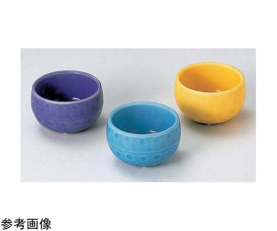 福井クラフト 陶)三ッ足丸珍味入(小)トルコ釉 89804790 1個（ご注文単位1個）【直送品】